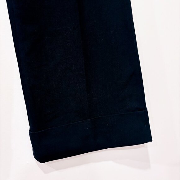 CUE Black Wide Leg Pants with Front Pockets | Small * - Picture 8 of 10